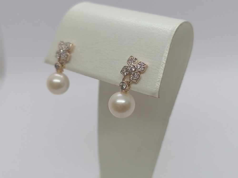 СПУС585 СЕРЬГИ ПУСЕТЫ (Au 585)