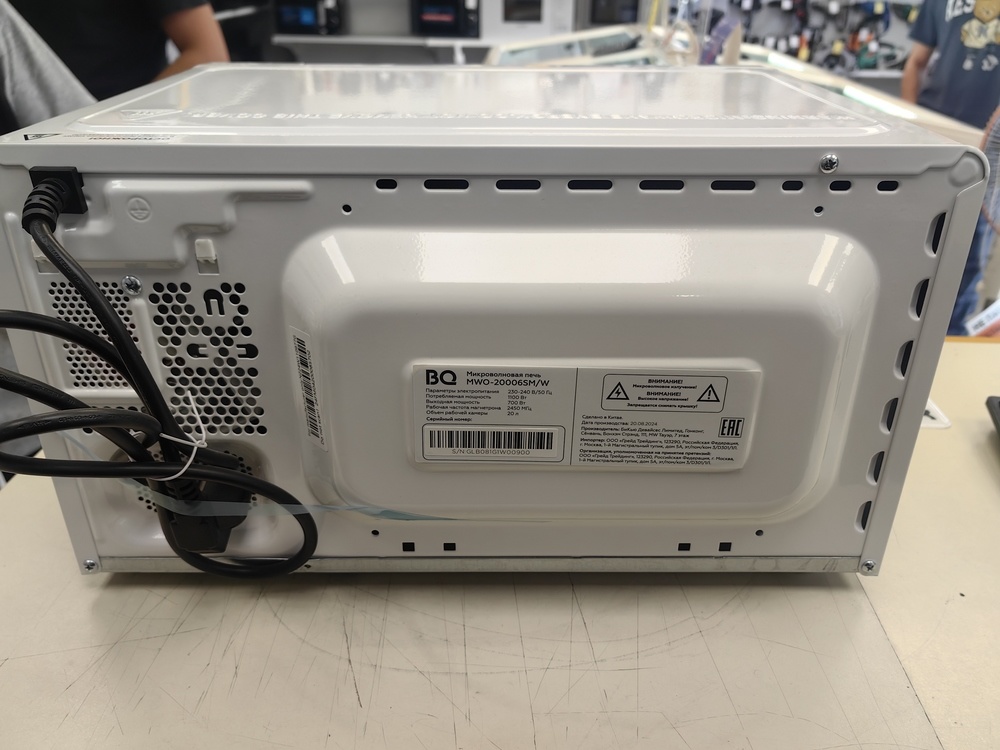 Микроволновая печь BQ MWO-20006SM/W