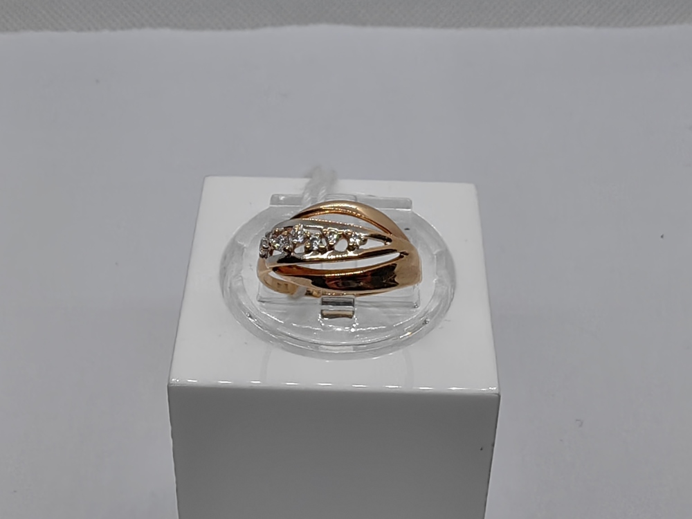КОЛКМИ585 КОЛЬЦО С КАМНЯМИ (Au 585)