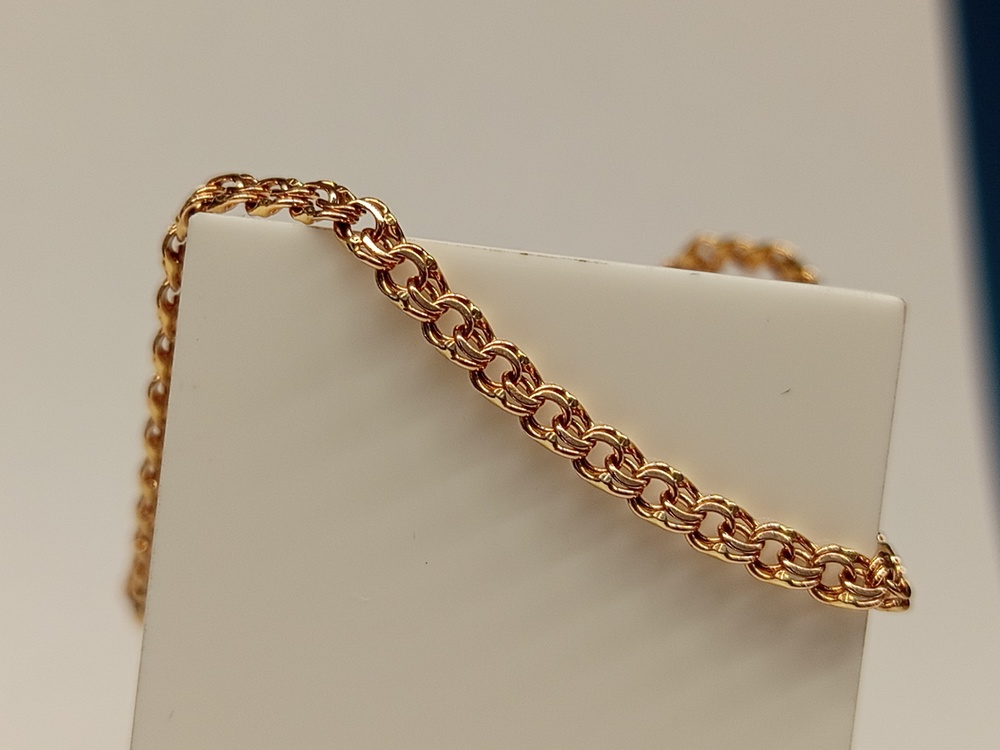 БРАСЛЕТ ПОЛНОВЕСНЫЙ Бисмарк (Au 585)