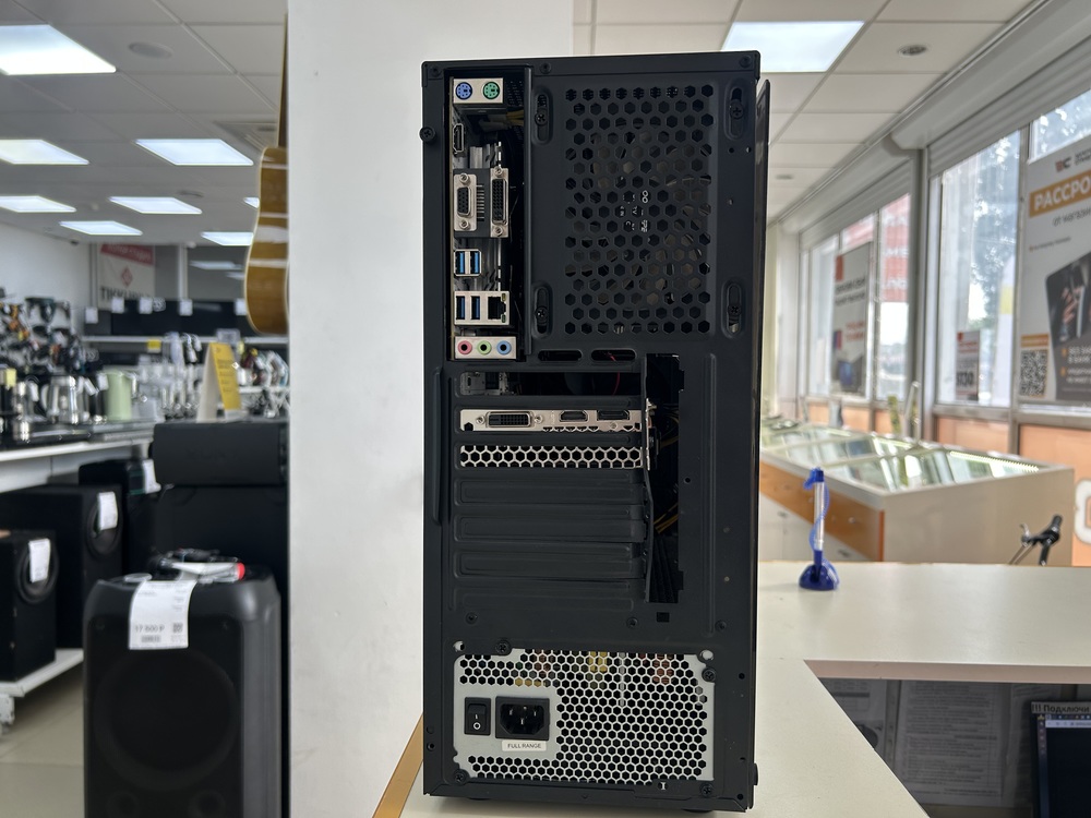 Системный блок Ginzzu; Ryzen 5-5500U, GeForce RTX 2060, 16 Гб, 240 Гб, Нет