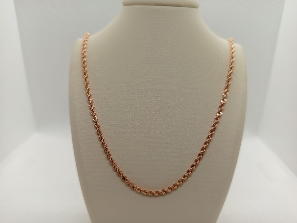 ЦЕПЬ ПОЛНОВЕСНАЯ Веревка (Au 585)