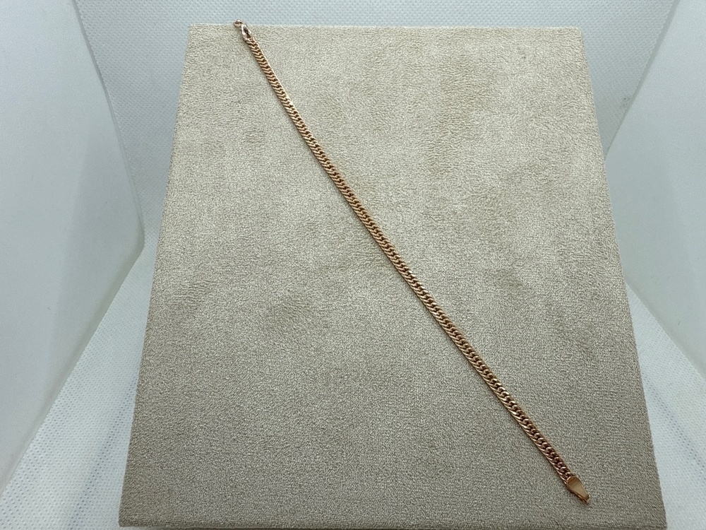 БРАСЛЕТ ПУСТОТЕЛЫЙ Панцирное (Au 585)