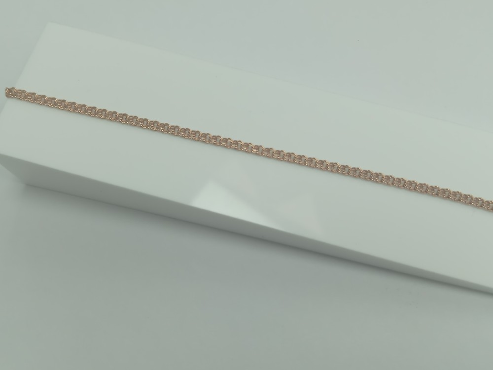 БРАСЛЕТ ПУСТОТЕЛЫЙ Бисмарк Au 585