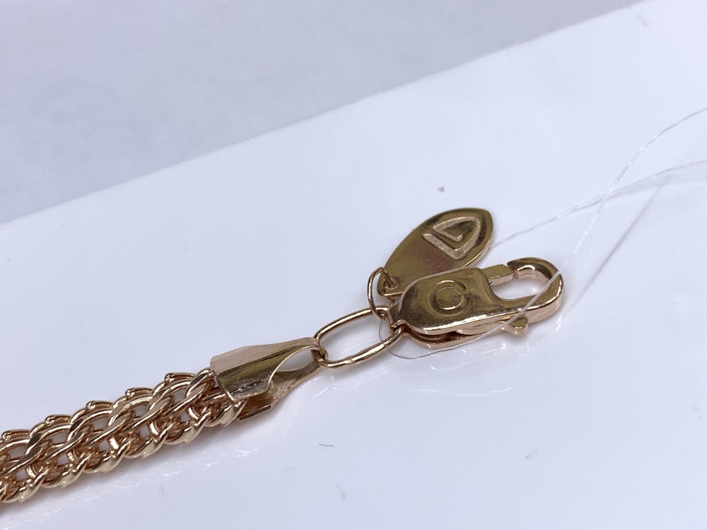 10070320119 БРАСЛЕТ ПУСТОТЕЛЫЙ Итальянка (Au 585)