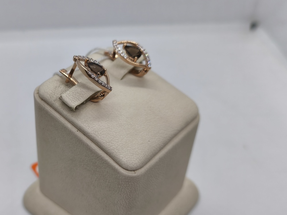 СКМИ585 СЕРЬГИ С КАМНЯМИ (Au 585) СКМИ585 СЕРЬГИ С КАМНЯМИ (Au 585)