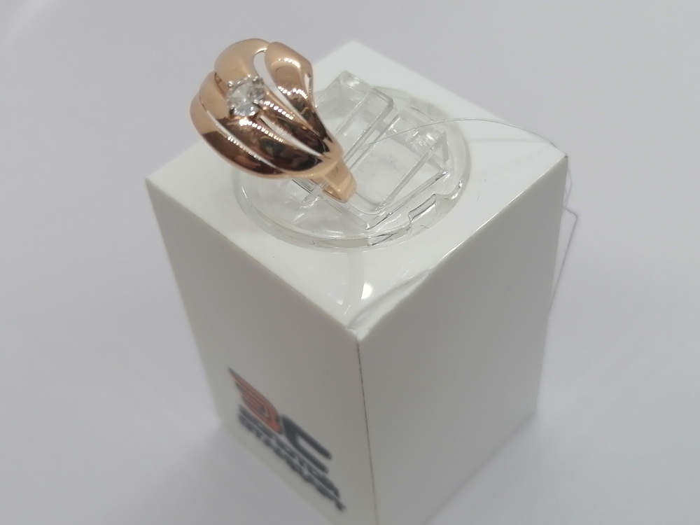 КОЛЬЦО С КАМНЕМ (Au 585)