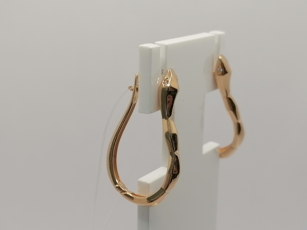 СЕРЬГИ С КАМНЯМИ (Au 585)