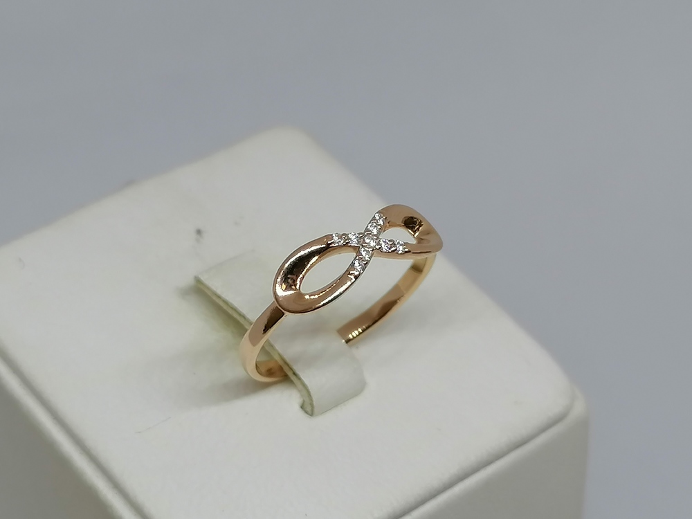 КОЛКМИ585 КОЛЬЦО С КАМНЯМИ (Au 585)