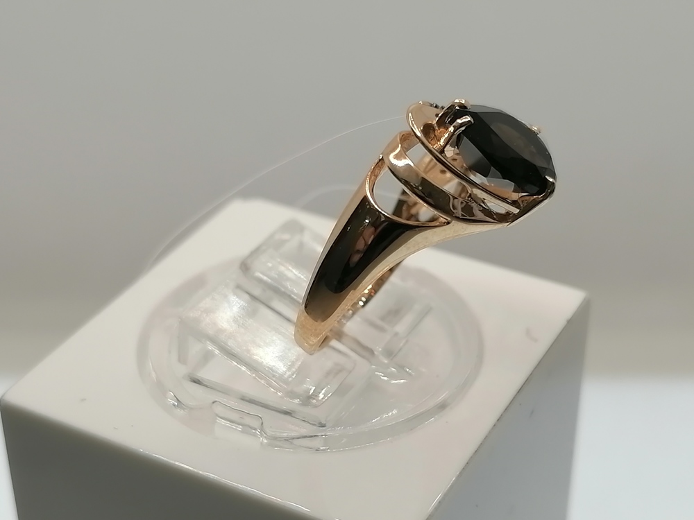 КОЛЬЦО РАУХ-ТОПАЗ (Au 585)