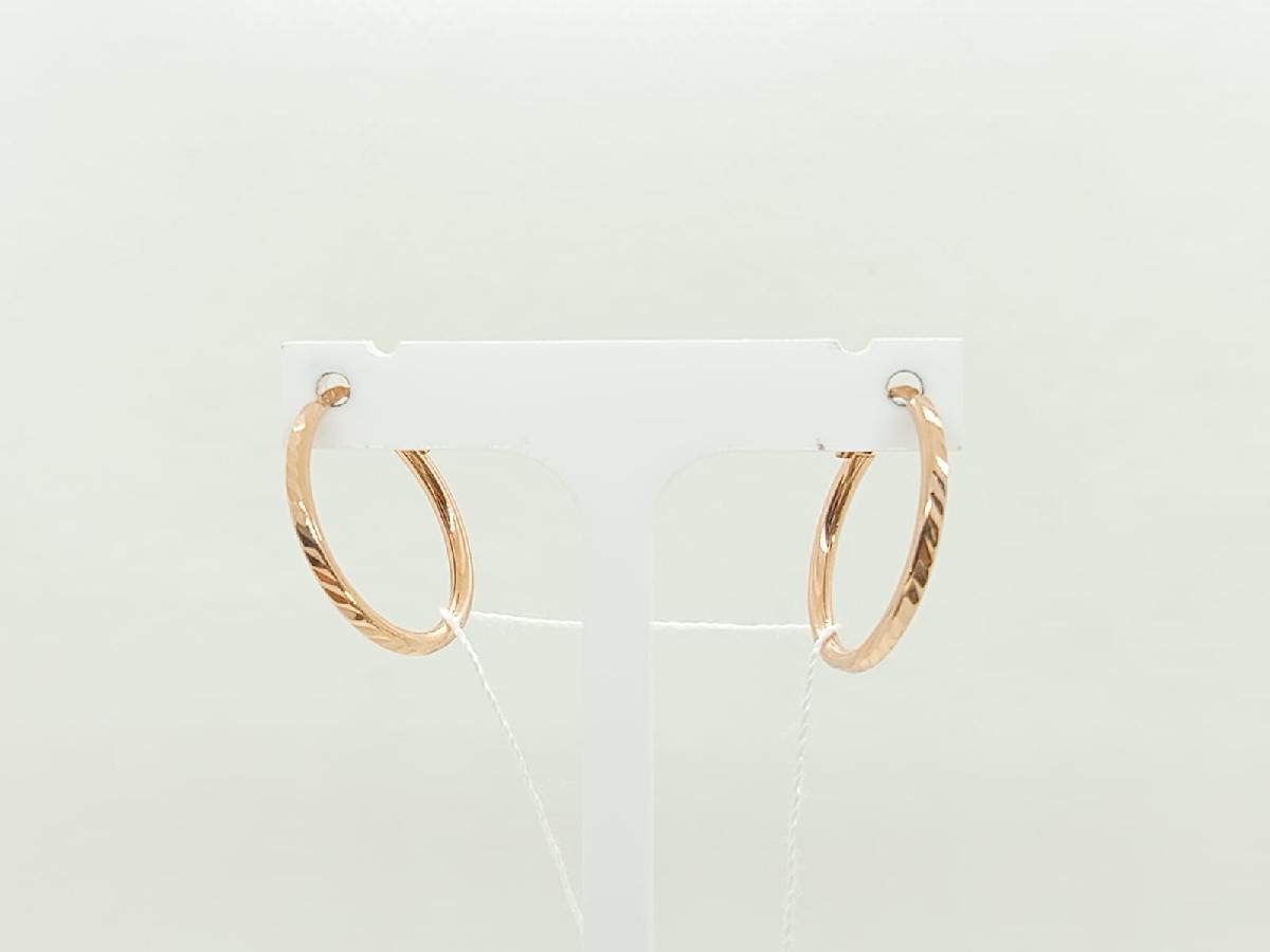 СЕРЬГИ КОНГО (Au 585)