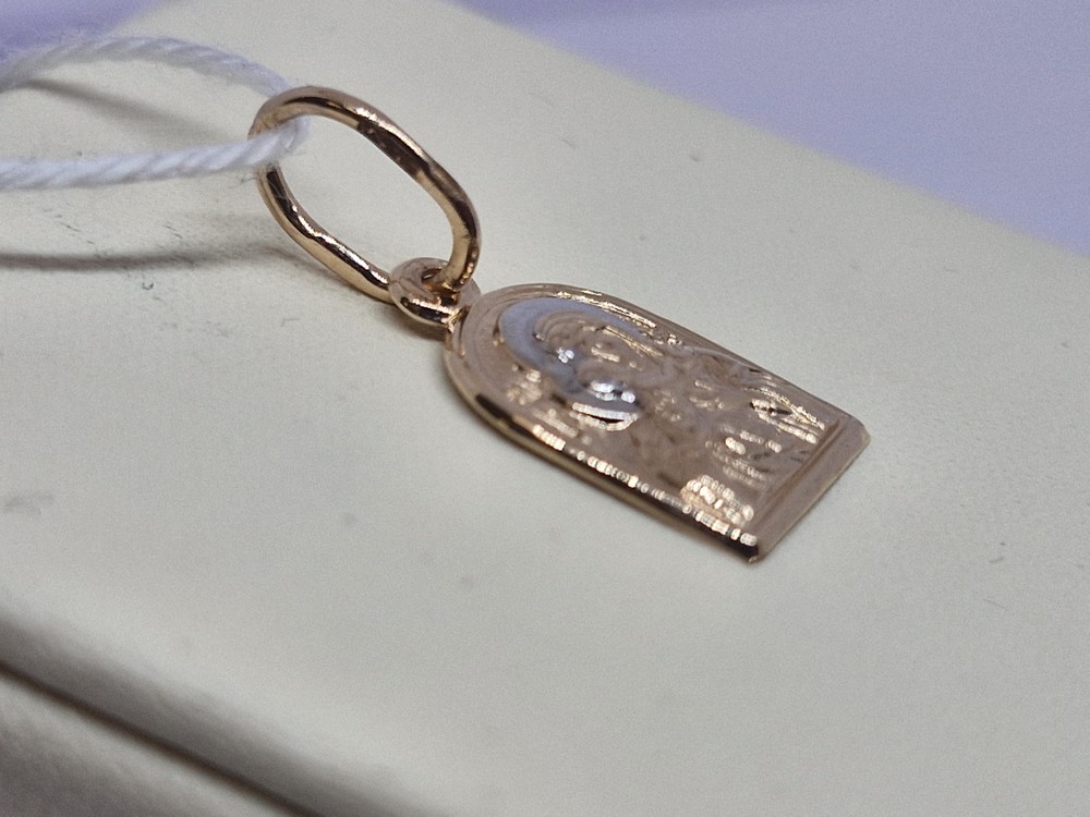 ПОДИБК585 ПОДВЕСКА ИКОНА БЕЗ КАМНЯ (Au 585)