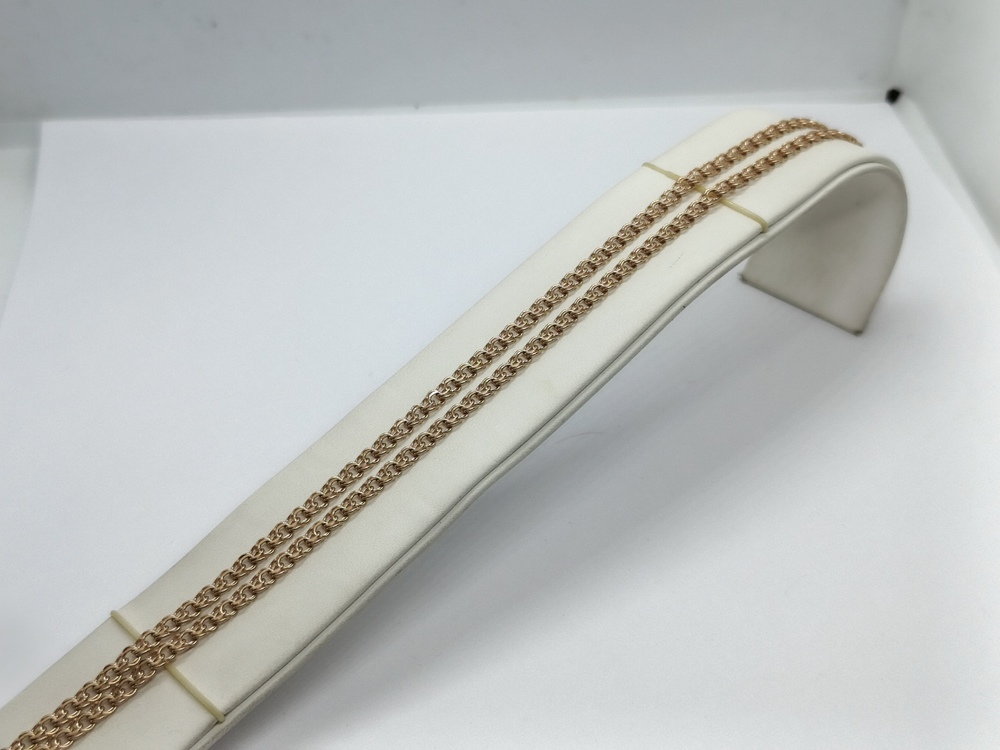 ЦЕПЬ ПОЛНОВЕСНАЯ Бисмарк (Au 585)