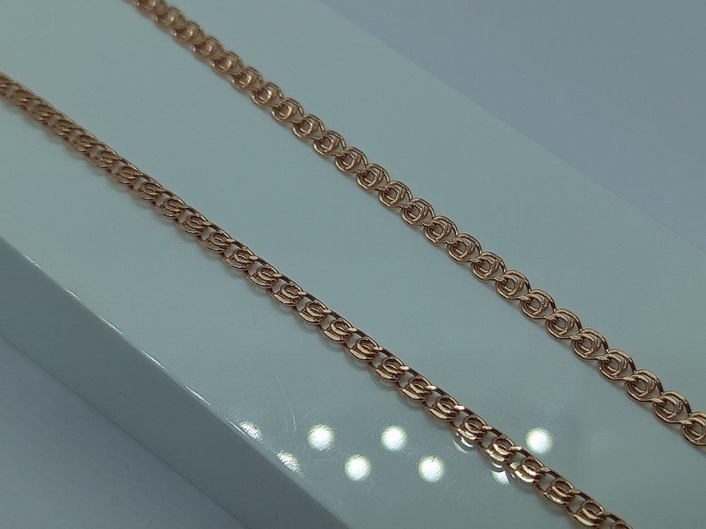 ЦЕПЬ ПУСТОТЕЛАЯ Лав (Au 585)