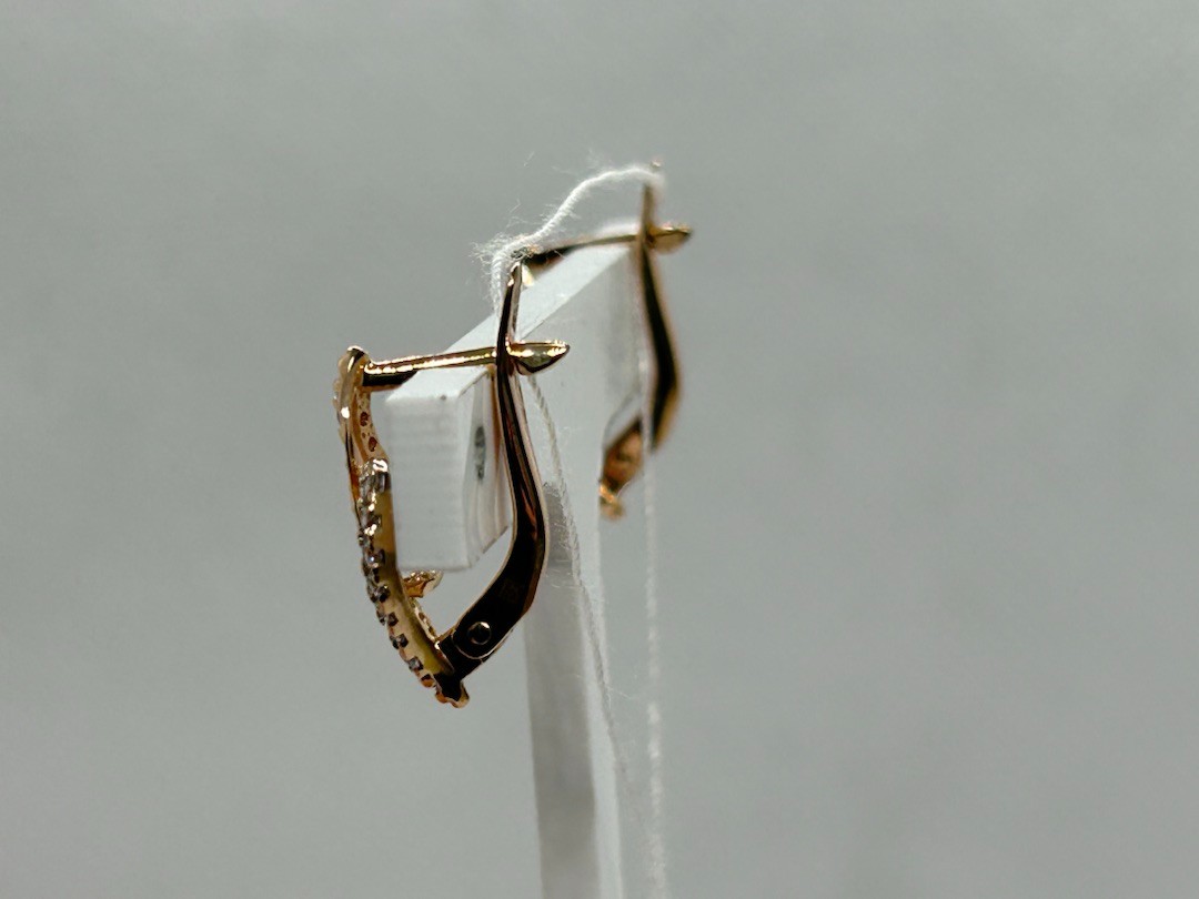 СЕРЬГИ С КАМНЯМИ (Au 585)