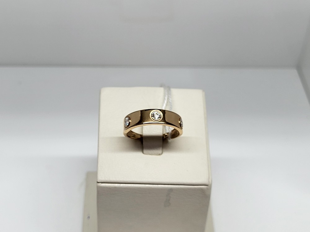 КОЛКМИ585 КОЛЬЦО С КАМНЯМИ (Au 585)