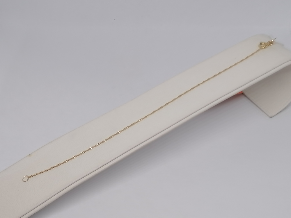 БРАСЛЕТ ПОЛНОВЕСНЫЙ Сингапур Au 585