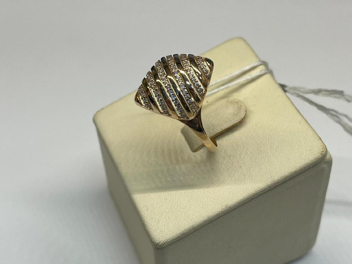 КОЛКМИ585 КОЛЬЦО С КАМНЯМИ (Au 585)