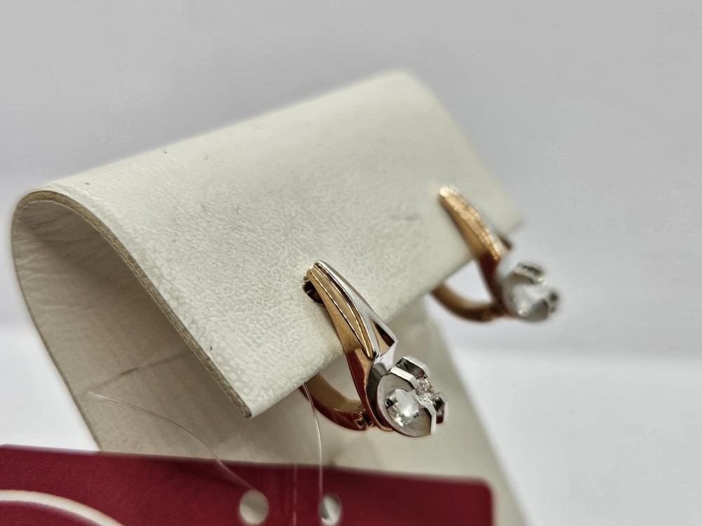 СЕРЬГИ БРИЛЛИАНТ (Au 585)