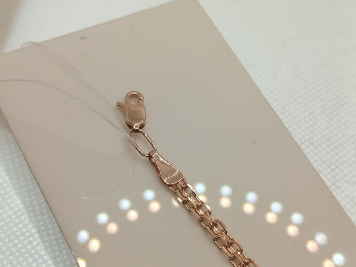 630506023 БРАСЛЕТ ПУСТОТЕЛЫЙ Бисмарк машинный (Au 585)