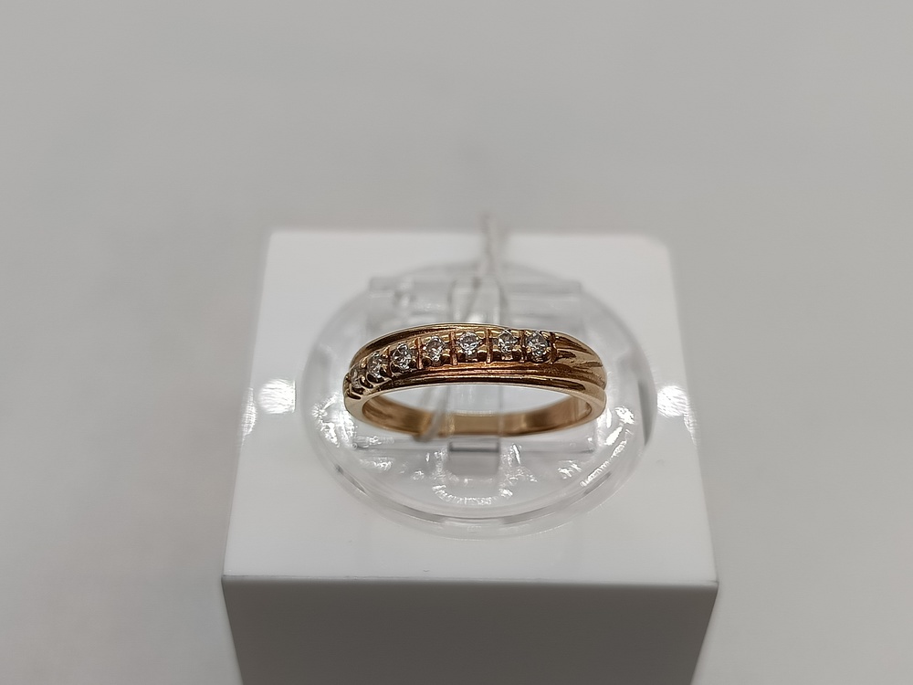 КОЛКМИ585 КОЛЬЦО С КАМНЯМИ (Au 585)