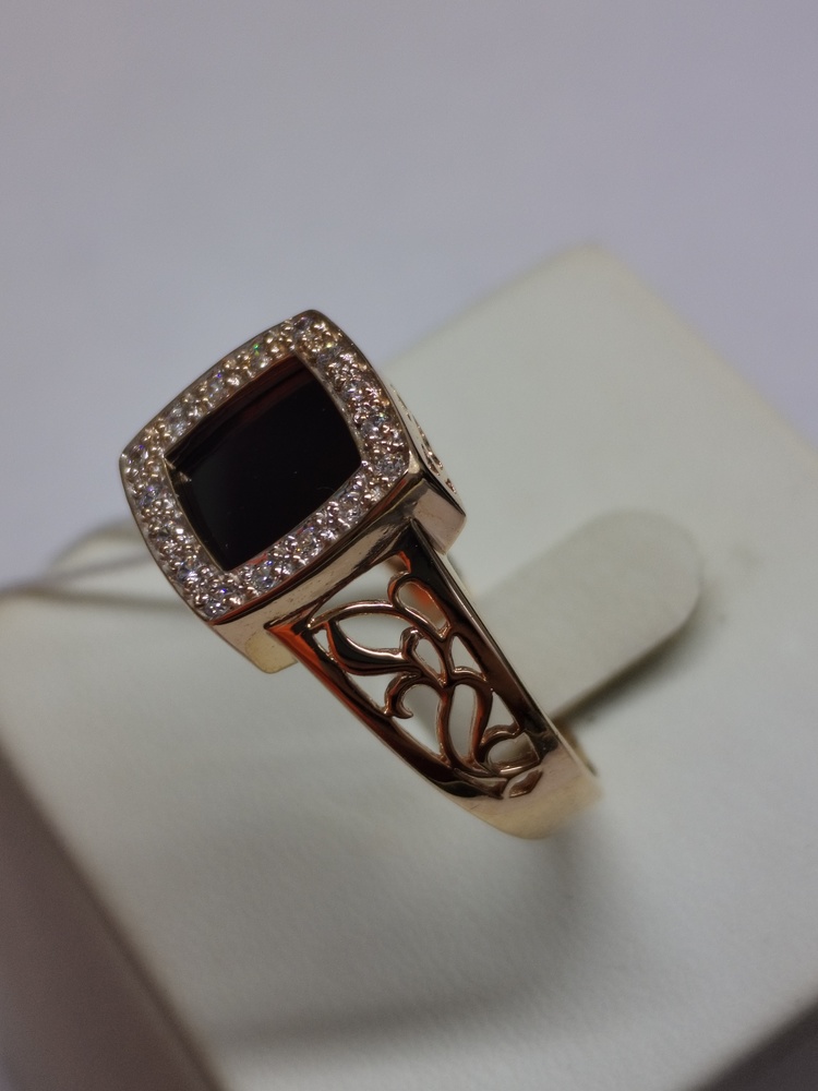 ПЕЧКМИ585 ПЕЧАТКА С КАМНЯМИ (Au 585)