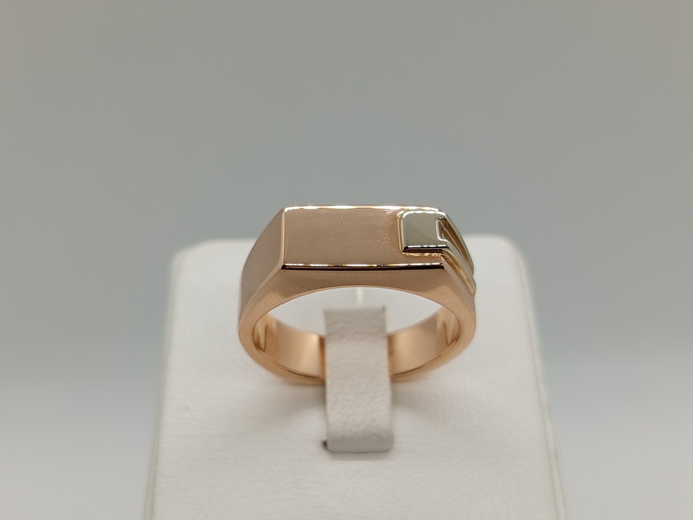 КОЛЬЦО ПЕЧАТКА без камня (Au 585)