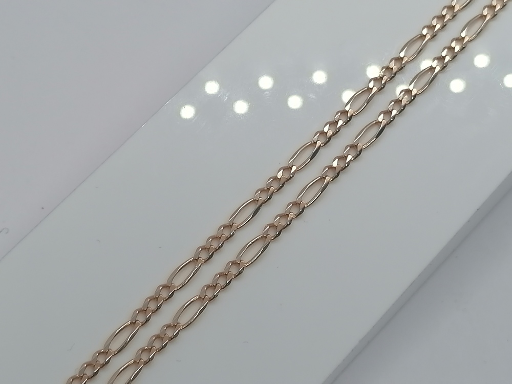 ЦЛФК585 ЦЕПЬ ПОЛНОВЕСНАЯ Фигаро(картье) (Au 585)