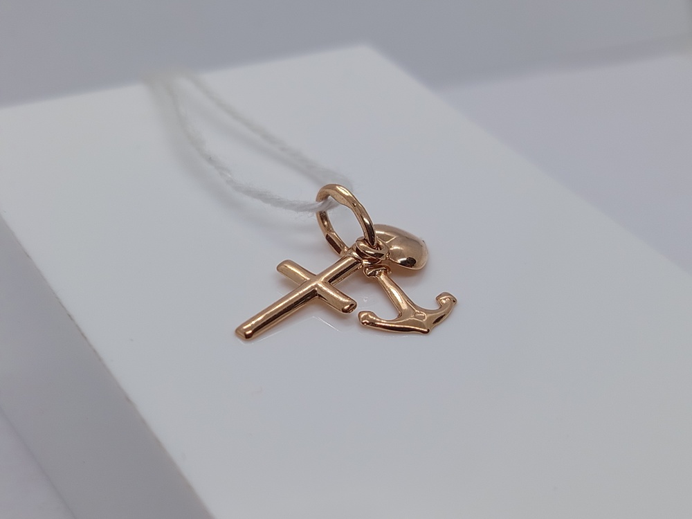 ПОДВЕСКА БЕЗ КАМНЯ Au 585