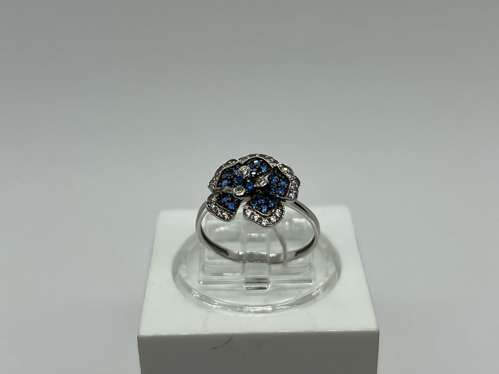 КОЛКМИ585 КОЛЬЦО С КАМНЯМИ (Au 585)