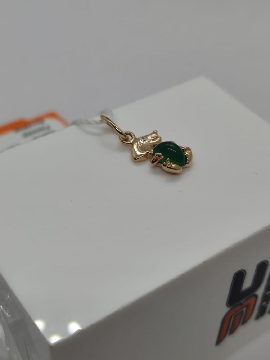 ПОДВЕСКА С КАМНЯМИ (Au 585)