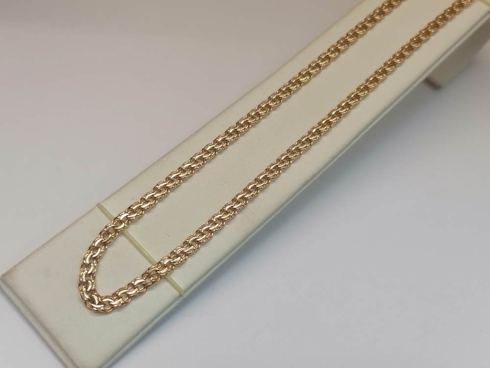 ЦЛБС585 ЦЕПЬ ПОЛНОВЕСНАЯ Бисмарк (Au 585)