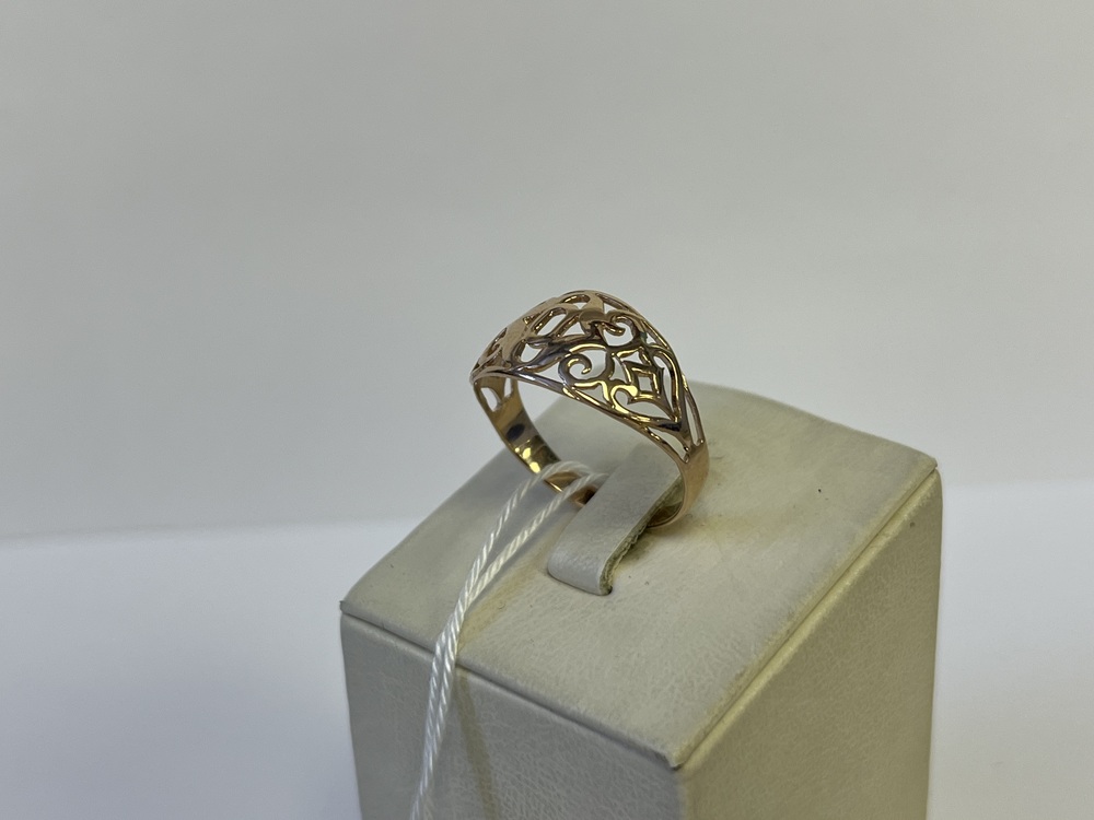 КОЛБКМ585 КОЛЬЦО БЕЗ КАМНЯ (Au 585)