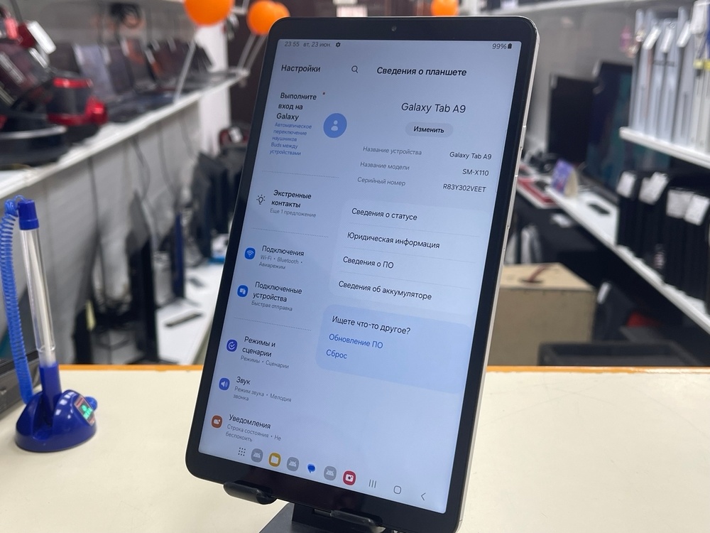 Планшет Samsung Galaxy Tab A9 Wi-Fi 64 ГБ