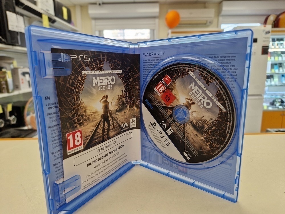 Игра Playstation 5 Metro Exodus