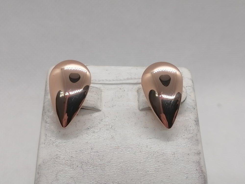 СЕРЬГИ БЕЗ КАМНЯ (Au 585)