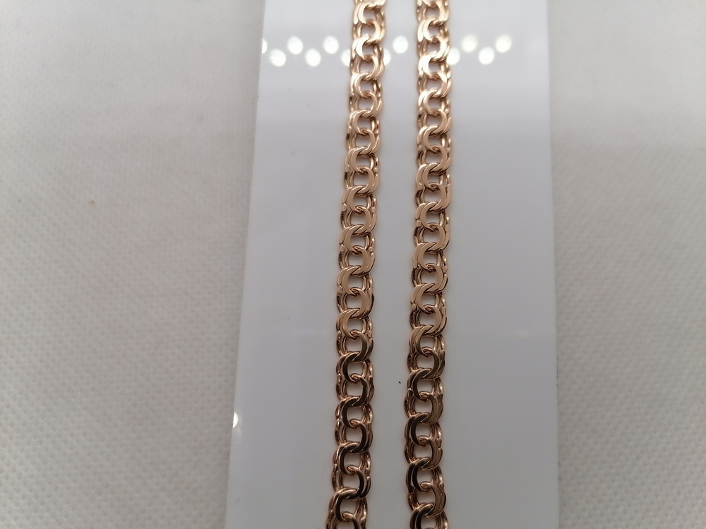 ЦЕПЬ ПОЛНОВЕСНАЯ Бисмарк (Au 585)