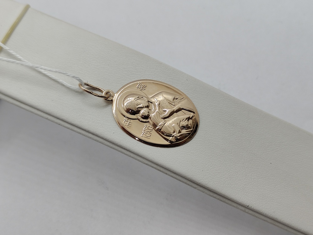 ПОДИБК585 ПОДВЕСКА ИКОНА БЕЗ КАМНЯ (Au 585)