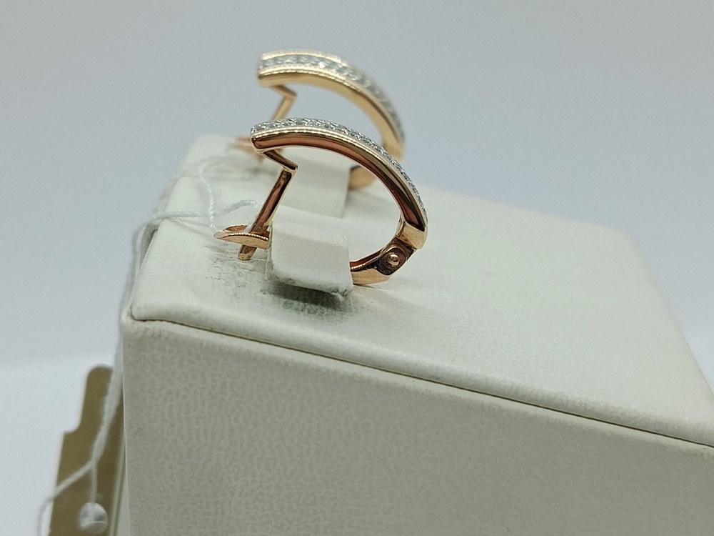 СЕРЬГИ С КАМНЯМИ (Au 585)