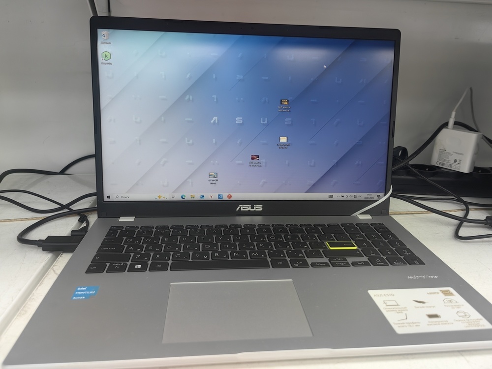 Ноутбук ASUS VivoBook go 14/15; Intel N100, Intel UHD Graphics, 8 Гб, 256 Гб, Нет