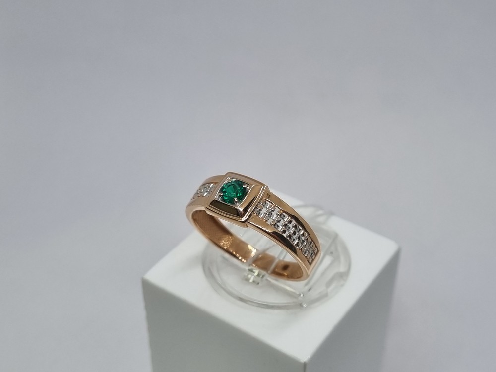 ПЕЧКМ585 ПЕЧАТКА С КАМНЕМ (Au 585)