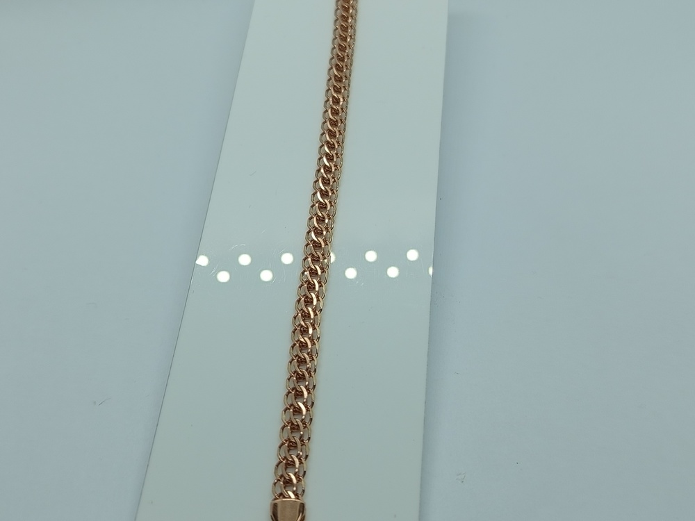 БРАСЛЕТ ПОЛНОВЕСНЫЙ Итальянка Au 585