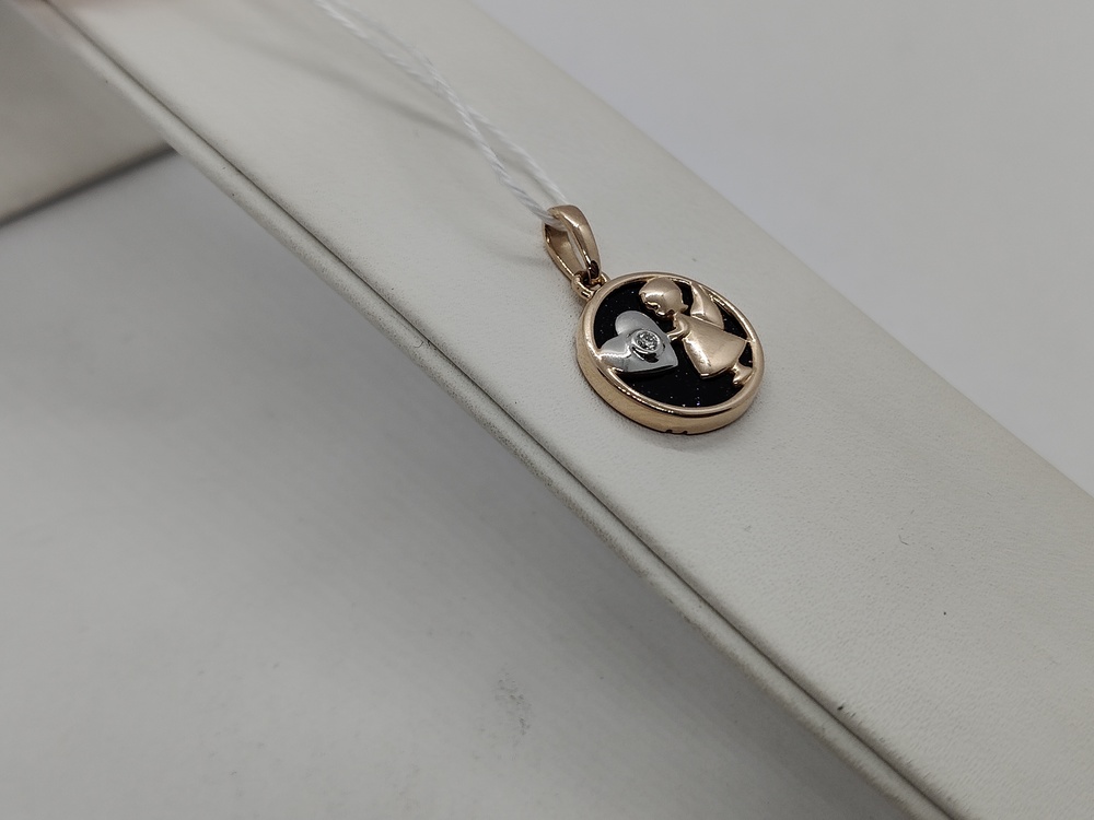 ПОДВЕСКА С КАМНЯМИ (Au 585)