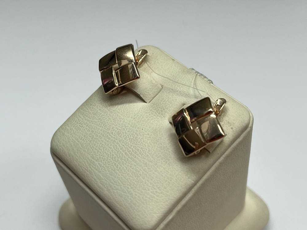 СЕРЬГИ БЕЗ КАМНЯ (Au 585)