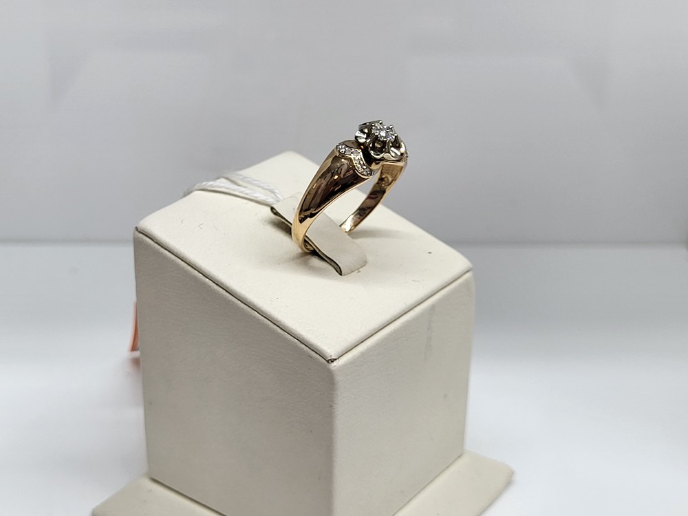 КОЛЬЦО БРИЛЛИАНТ Au 585