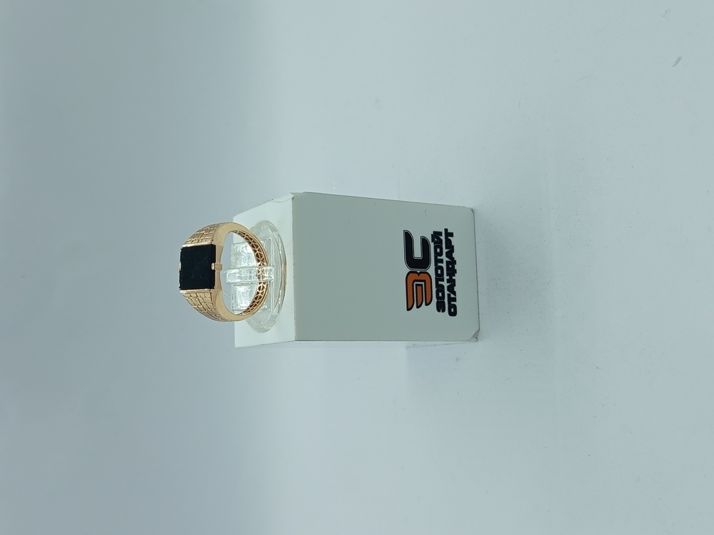 КОЛЬЦО ПЕЧАТКА оникс (Au 585)