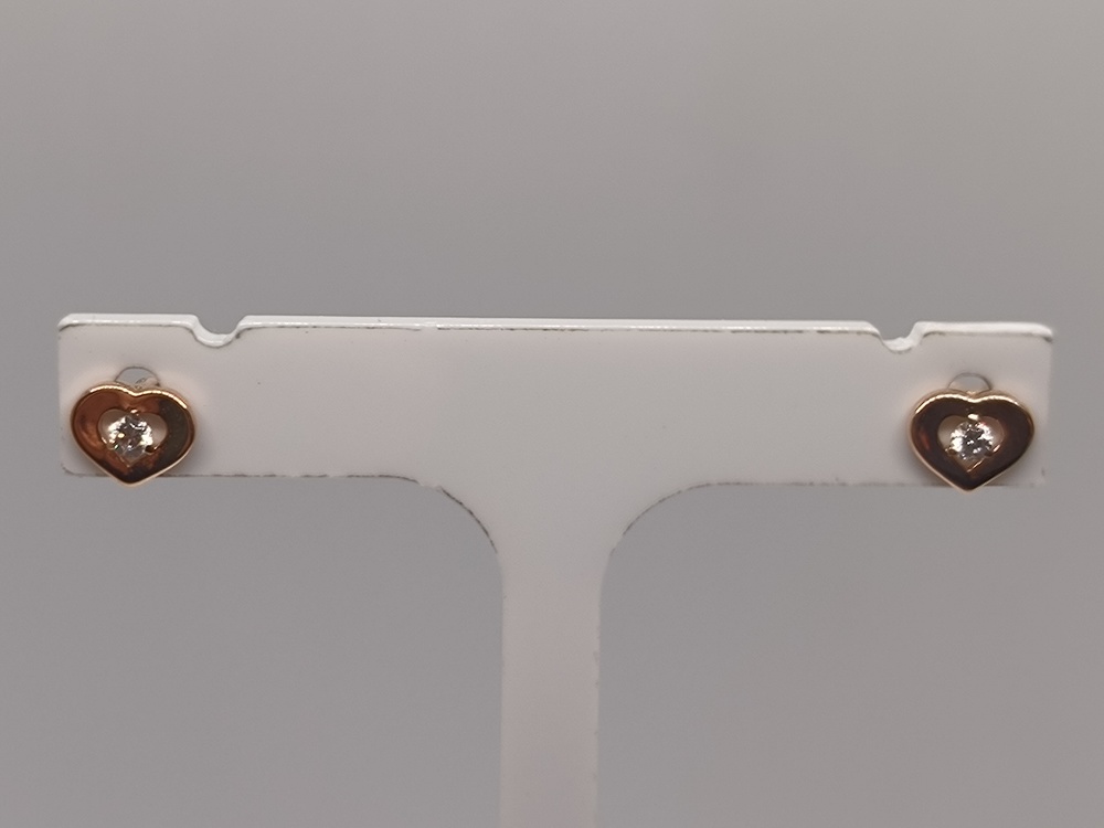 СПУС585 СЕРЬГИ ПУСЕТЫ (Au 585)