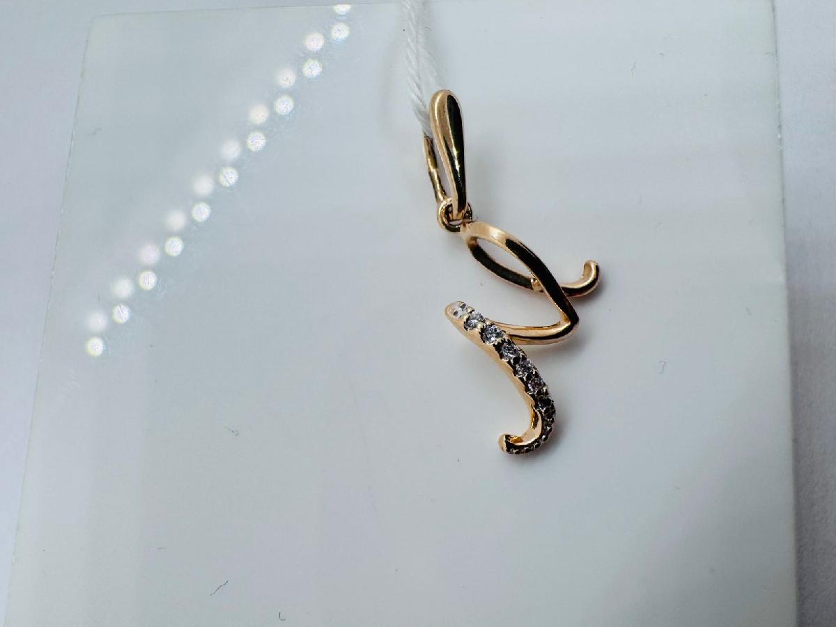 ПОДКМИ585 ПОДВЕСКА С КАМНЯМИ (Au 585)