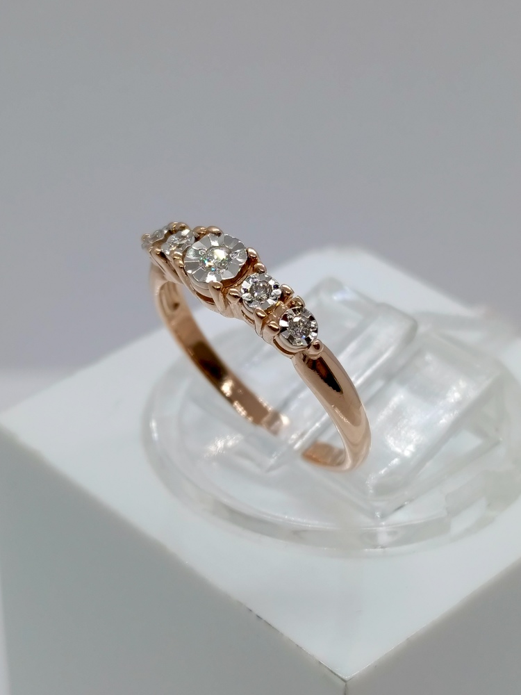 КОЛЬЦО БРИЛЛИАНТ Au 585