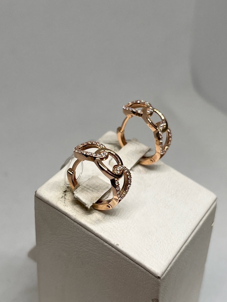 СЕРЬГИ С КАМНЯМИ (Au 585)